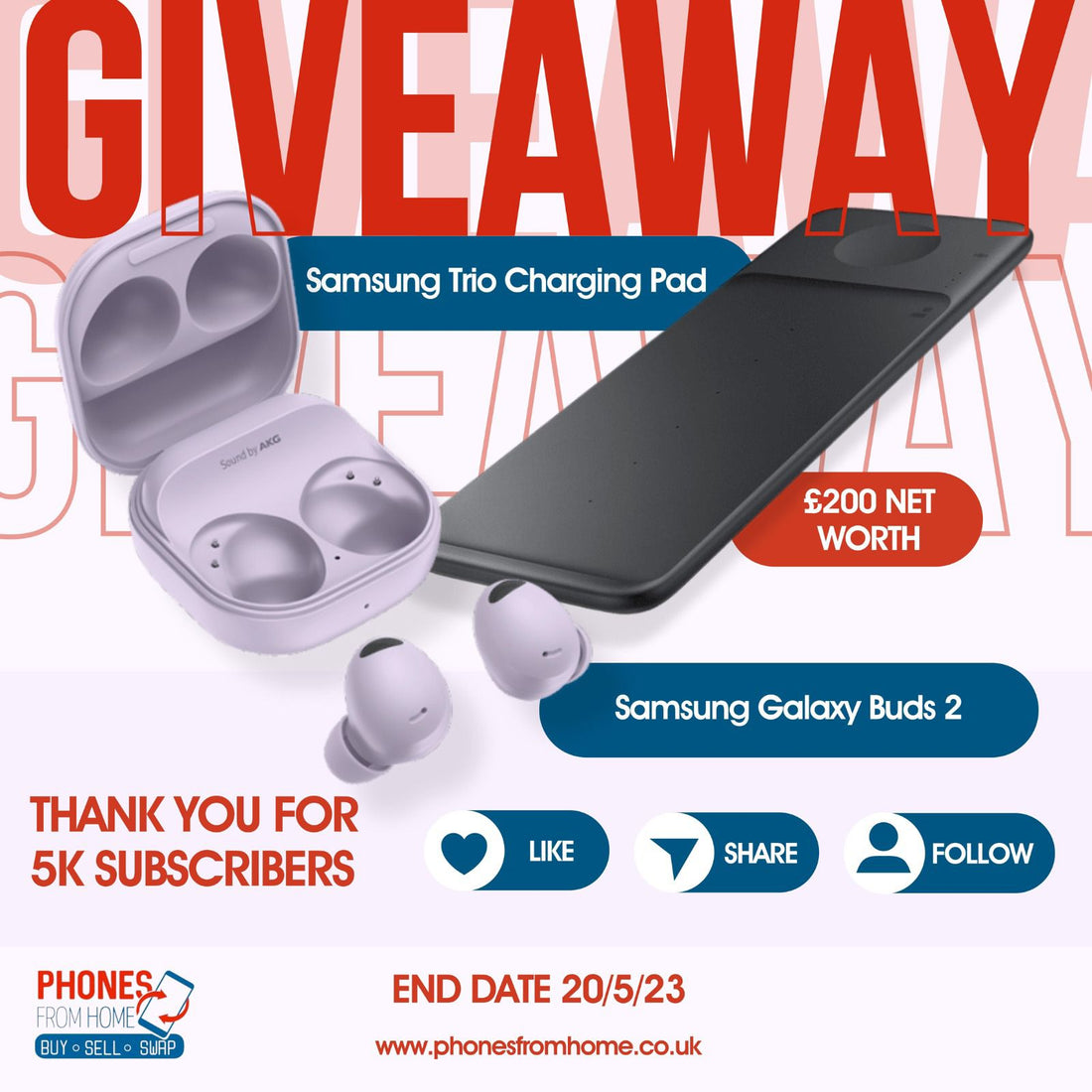 🎁 𝗚𝗜𝗩𝗘𝗔𝗪𝗔𝗬 𝗧𝗜𝗠𝗘 🎁 - Phones From Home