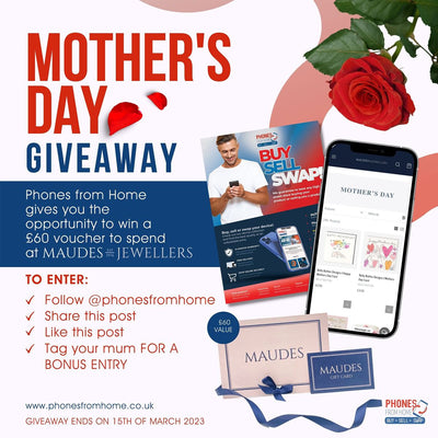 Mother’s Day #giveaway! Win a £60 voucher to treat your wonderful Mum!