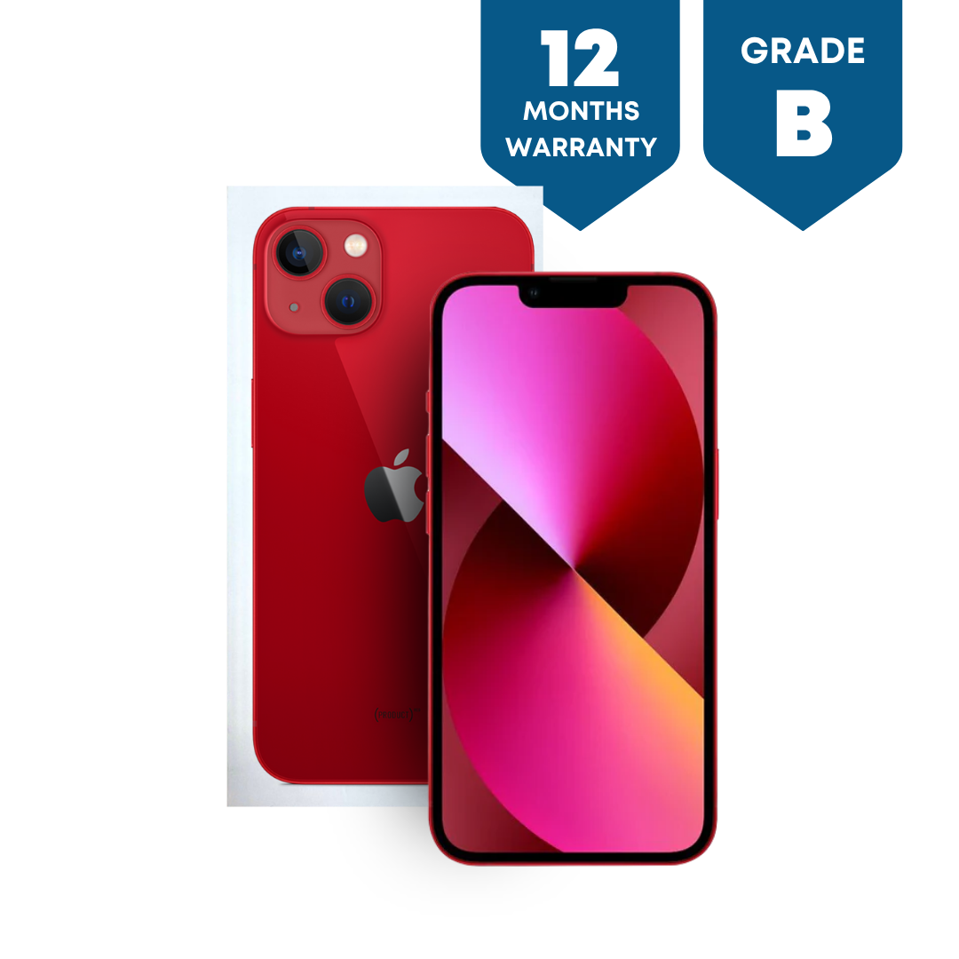 Apple iPhone 13 - 128GB in Red - Pre-Owned | Unlocked SIM-Free UK