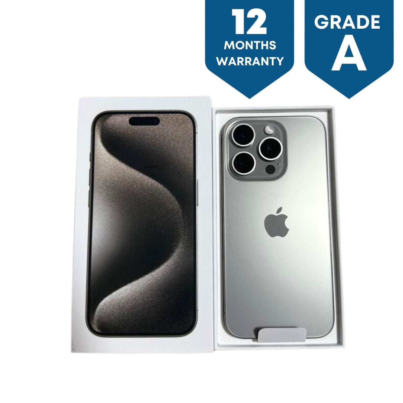 Apple iPhone 15 Pro (512GB)- White Titanium