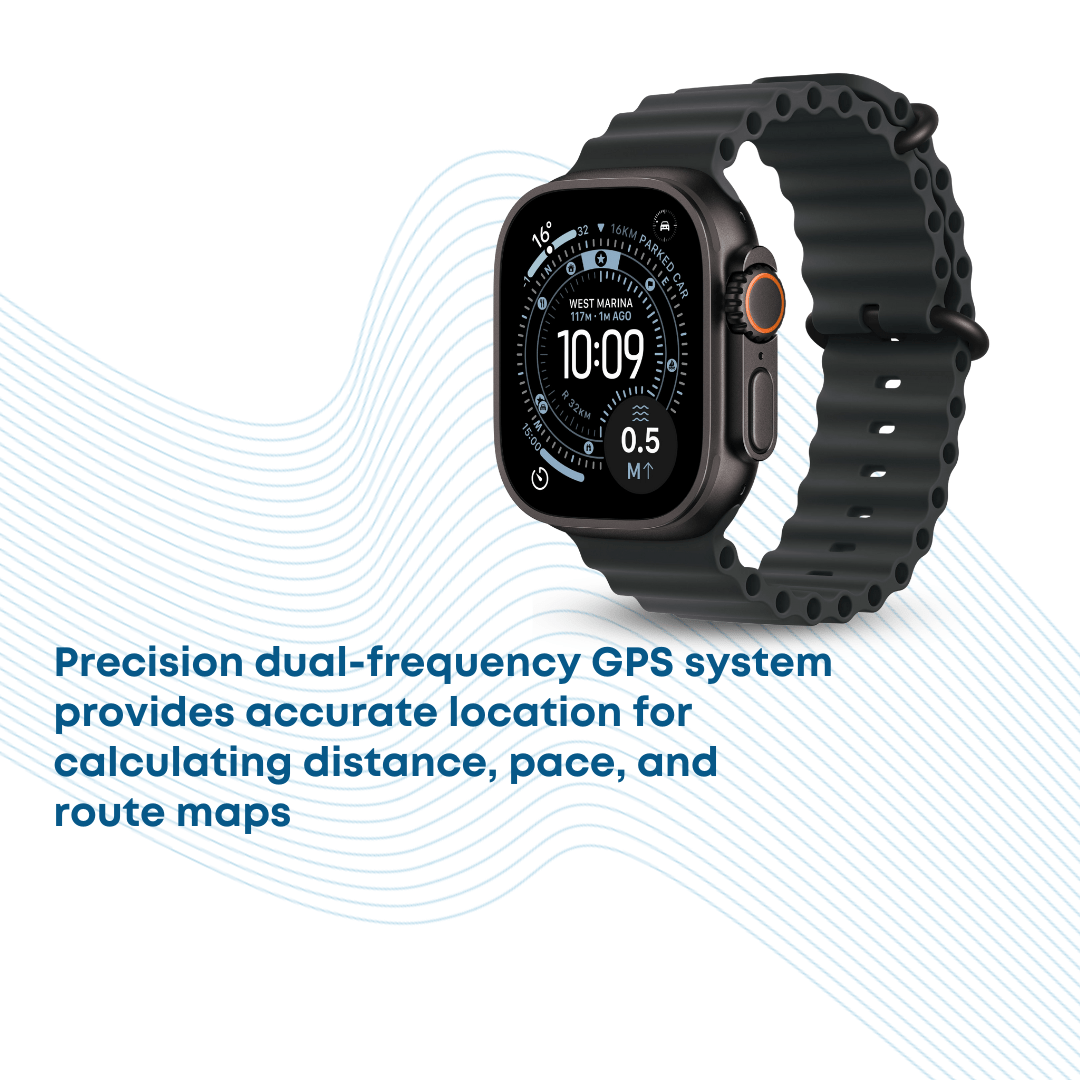 Apple Watch Ultra 2 GPS + Cellular 49mm Smartwatch, Sports Watch with Black Rugged Titanium Case with Black Alpine strap Loop Fitness Tracker, Precision GPS, Extra - Long Battery Life, Carbon Neutral - Phones From Home