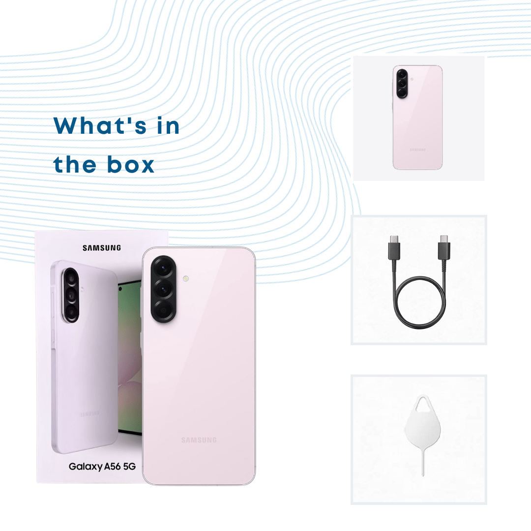 NEW (Sealed) Samsung Galaxy A56 5G Pink (256GB) - Phones From Home