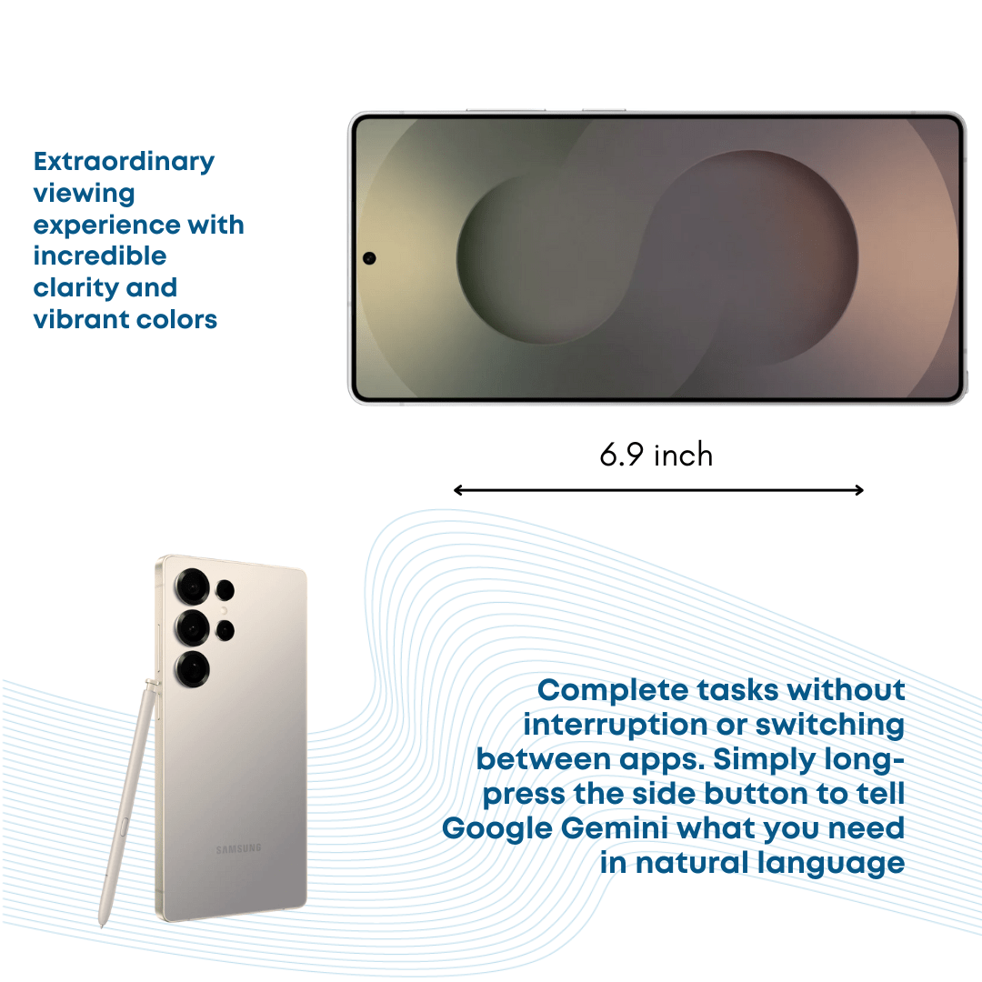 SEALED (NEW) Samsung Galaxy S25 Ultra 1TB - Titanium Grey - Phones From Home