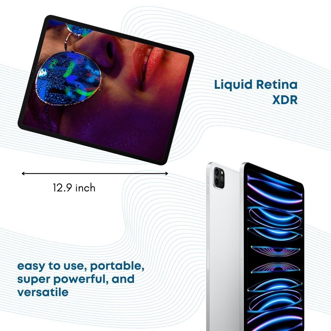 2022 Apple 12.9 inch iPad Pro (Wi-Fi + Cellular, 2TB) - Grey (6th generation) M2 Chip + Pen Bundle - Phones From Home