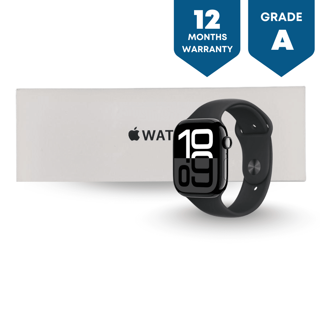2025 Apple Watch SE (3rd generation) GPS & Cellular 40mm Midnight Aluminium Case with Midnight Sport Band - Regular - Phones From Home