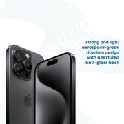 Apple iPhone 15 Pro Max (256GB) - Black Titanium