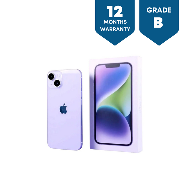 Apple iPhone 14 (128GB) - Purple