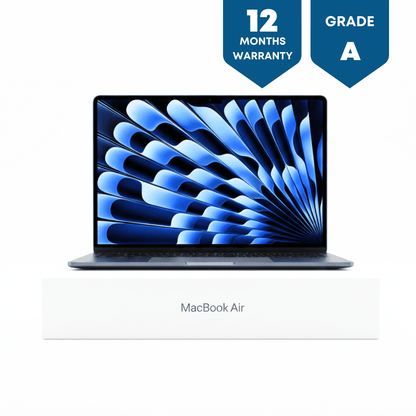 Apple 2024 MacBook Air 15 inch Laptop with M3 chip: 16GB Unified Memory, 256GB SSD Storage, Backlit Keyboard, 1080p FaceTime HD Camera, Touch ID - Phones From Home