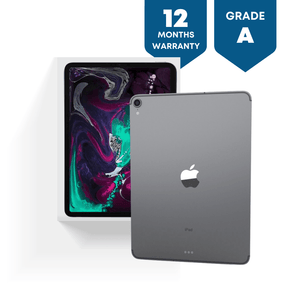 Apple iPad Pro (12.9inch, Wi - Fi & Cellular 256GB) - Space Grey (3rd Generation) - Phones From Home