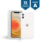 Apple iPhone 12 (128GB) - White - Phones From Home