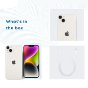 Apple iPhone 14 Plus (128GB) - Starlight - Phones From Home