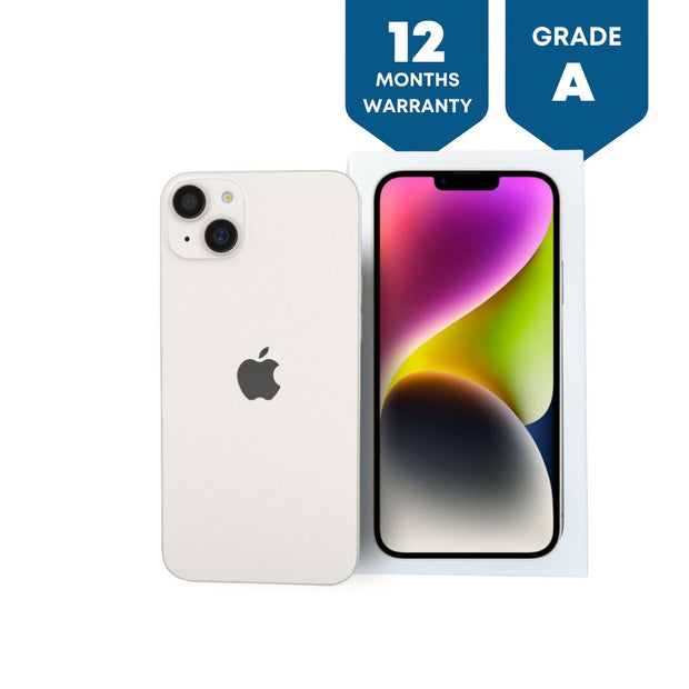 Apple iPhone 14 Plus (128GB) - Starlight - Phones From Home