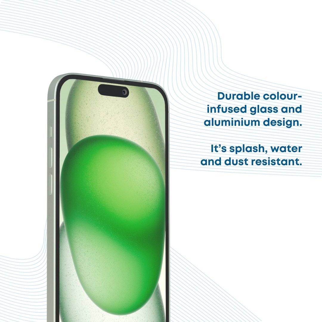 Apple iPhone 15 (128GB) - Green - Phones From Home