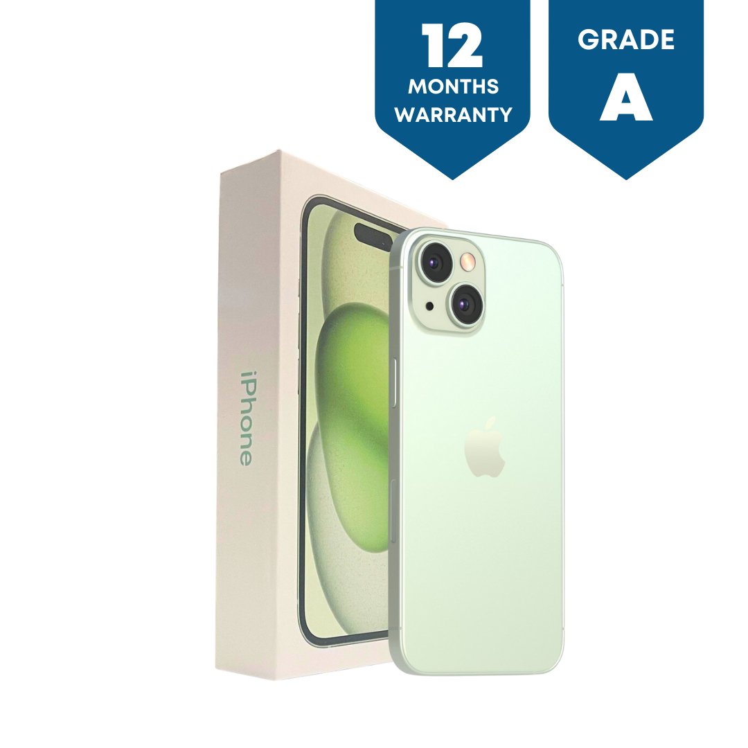 Apple iPhone 15 (128GB) - Green - Phones From Home