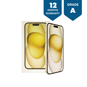 Apple iPhone 15 Plus (128GB) - Yellow - Phones From Home