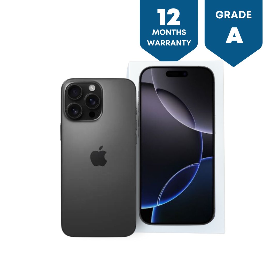 Apple iPhone 16 Pro 256GB - Black Titanium - Phones From Home