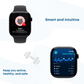 Apple Watch Series 10 GPS 42 mm Smartwatch with Jet Black Aluminium Case with Ink Sport Loop - One Size. Fitness Tracker, ECG App, Always - On Retina Display, Carbon Neutral - Phones From Home