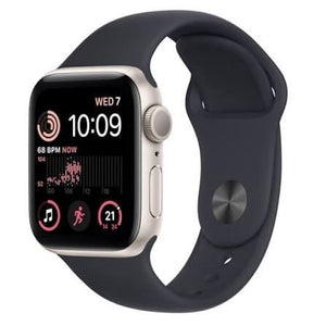Apple Watch Series 10 GPS 46mm Smartwatch with Silver Aluminium Case with Ink Sport Loop - One Size. Fitness Tracker, ECG App, Always - On Retina Display, Carbon Neutral - Phones From Home