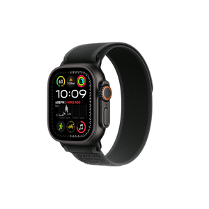 Apple Watch Ultra 2 (Black Edition) [GPS + Cellular 49mm] Smartwatch with Rugged Titanium Case & Black Loop Fitness Tracker, Precision GPS, Action Button, Extra - Long Battery Life - Phones From Home