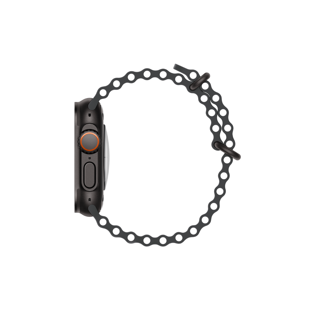 Apple Watch Ultra 2 GPS + Cellular 49mm Smartwatch, Sports Watch with Black Rugged Titanium Case with Black Alpine strap Loop Fitness Tracker, Precision GPS, Extra - Long Battery Life, Carbon Neutral - Phones From Home