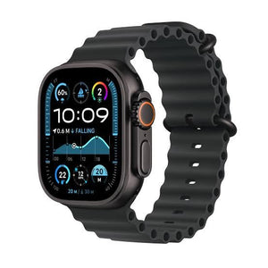 Apple Watch Ultra 2 GPS + Cellular 49mm Smartwatch, Sports Watch with Black Rugged Titanium Case with Black Alpine strap Loop Fitness Tracker, Precision GPS, Extra - Long Battery Life, Carbon Neutral - Phones From Home