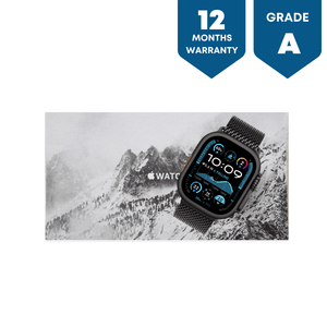 Apple Watch Ultra 2 GPS + Cellular 49mm Smartwatch, Sports Watch with Black Rugged Titanium Case with Black Milanese Loop Fitness Tracker, Precision GPS, Extra - Long Battery Life, Carbon Neutral - Phones From Home