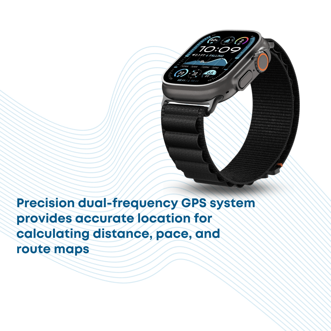 Apple Watch Ultra 3 GPS + Cellular 49mm Smartwatch, Sports Watch with Black Rugged Titanium Case with Black Alpine Loop Fitness Tracker, Precision GPS, Extra - Long Battery Life, Carbon Neutral - Phones From Home