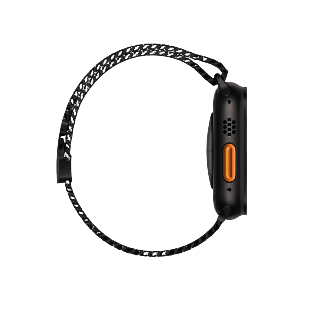 Apple Watch Ultra 3 GPS + Cellular 49mm Smartwatch, Sports Watch with Black Rugged Titanium Case with Black Alpine Loop Fitness Tracker, Precision GPS, Extra - Long Battery Life, Carbon Neutral - Phones From Home