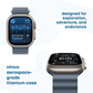 Apple Watch Ultra 3 GPS + Cellular 49mm Smartwatch, Sports Watch with Black Rugged Titanium Case with Black anchor ocean band trap Loop Fitness Tracker, Precision GPS, Extra - Long Battery Life, Carbon Neutral - Phones From Home