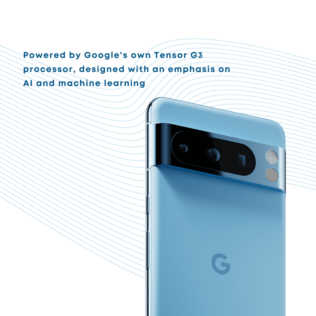(NEW) Google Pixel 8 Pro – Android 5G Smartphone with wide - angle lens and 24 - hour battery – 128GB - Phones From Home