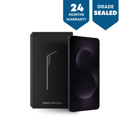 NEW Samsung Galaxy S25 Edge (256GB) - Jet Black - Phones From Home