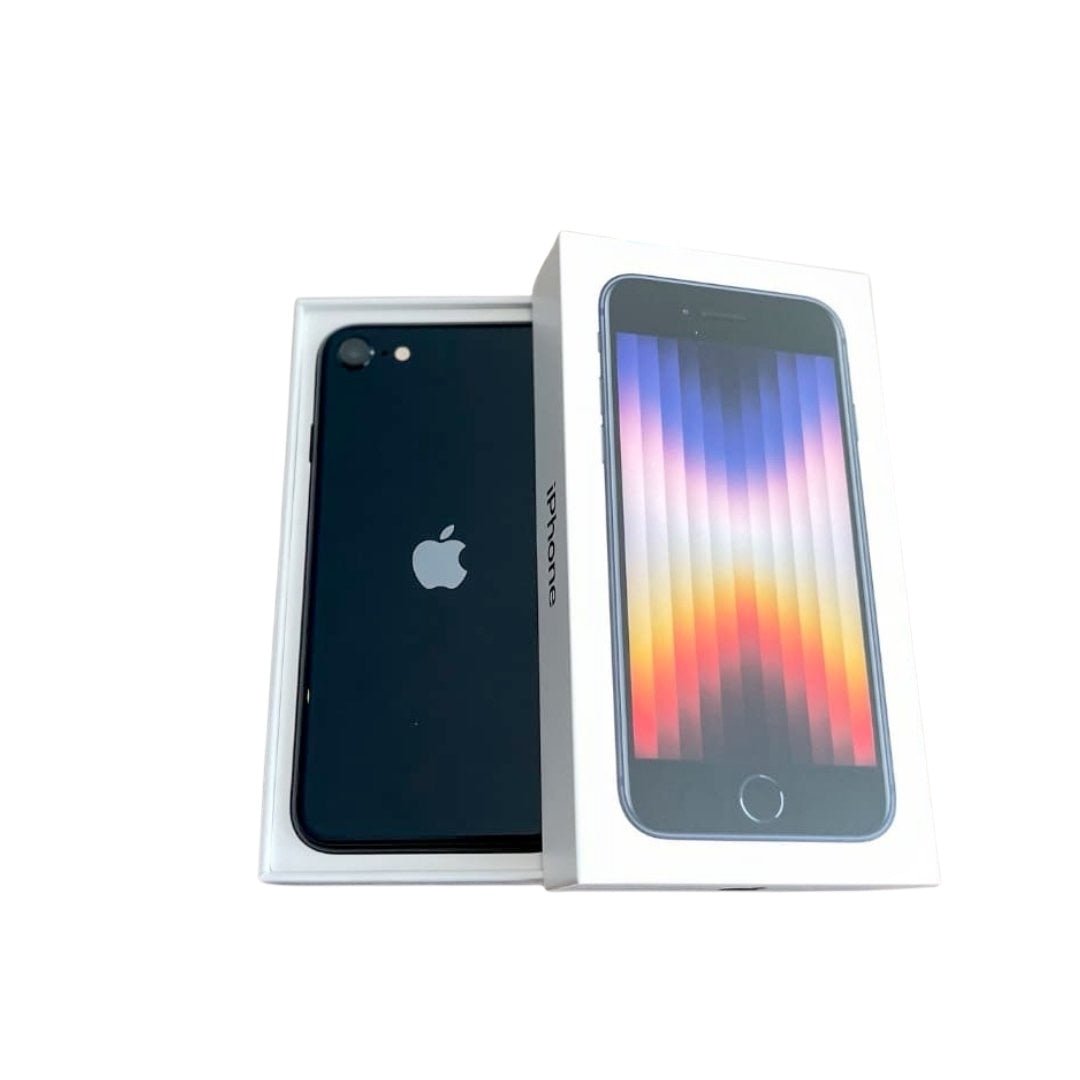 NEW (Sealed) 2022 Apple iPhone SE (64 GB) - Black - Phones From Home