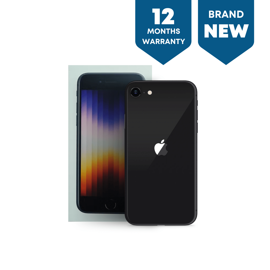 NEW (Sealed) 2022 Apple iPhone SE (64GB) - Black - Phones From Home