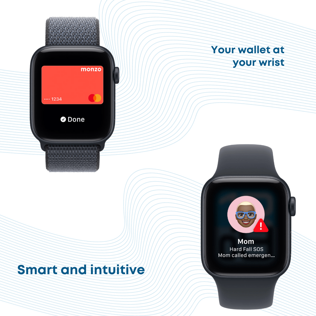 NEW (Sealed) 2025 Apple Watch SE (3rd generation) GPS 40mm Midnight Aluminium Case with Midnight Sport Band - Phones From Home