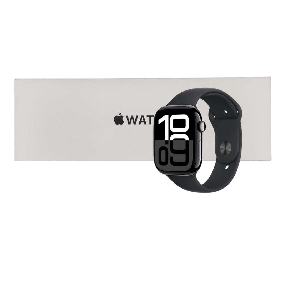 NEW (Sealed) 2025 Apple Watch SE (3rd generation) GPS 40mm Midnight Aluminium Case with Midnight Sport Band - Phones From Home