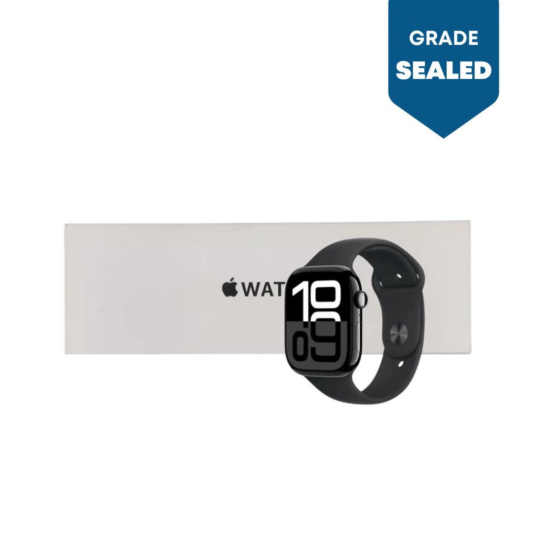 NEW (Sealed) 2025 Apple Watch SE (3rd generation) GPS & Cellular 40mm Midnight Aluminium Case with Midnight Sport Band - Phones From Home