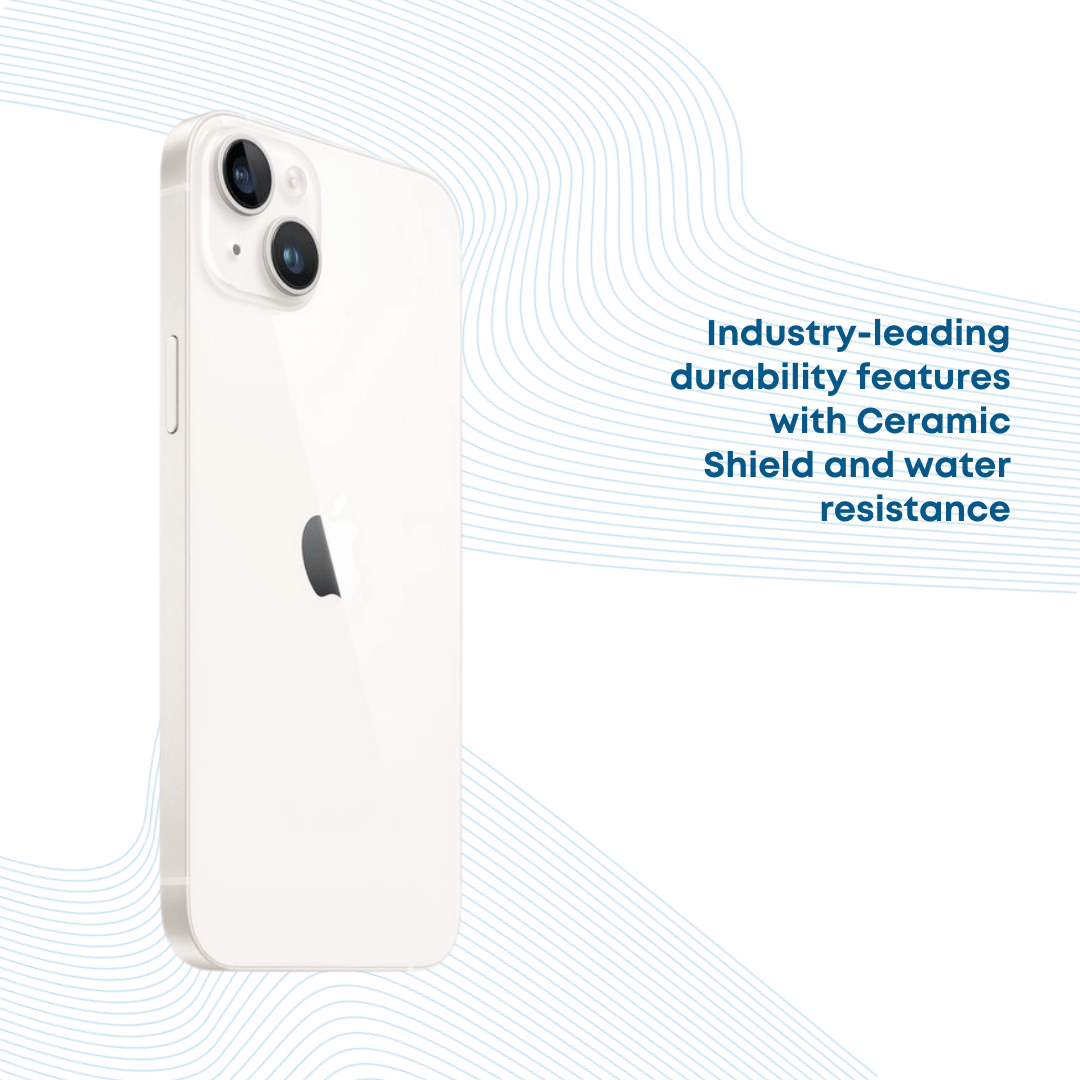 NEW (Sealed) Apple iPhone 14 (128GB) - Starlight - Phones From Home