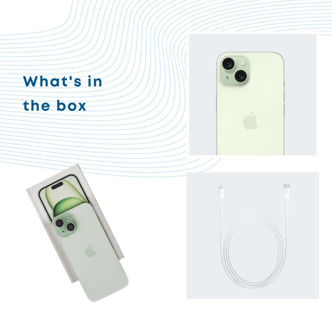 NEW (Sealed) Apple iPhone 15 (128GB) - Green - Phones From Home