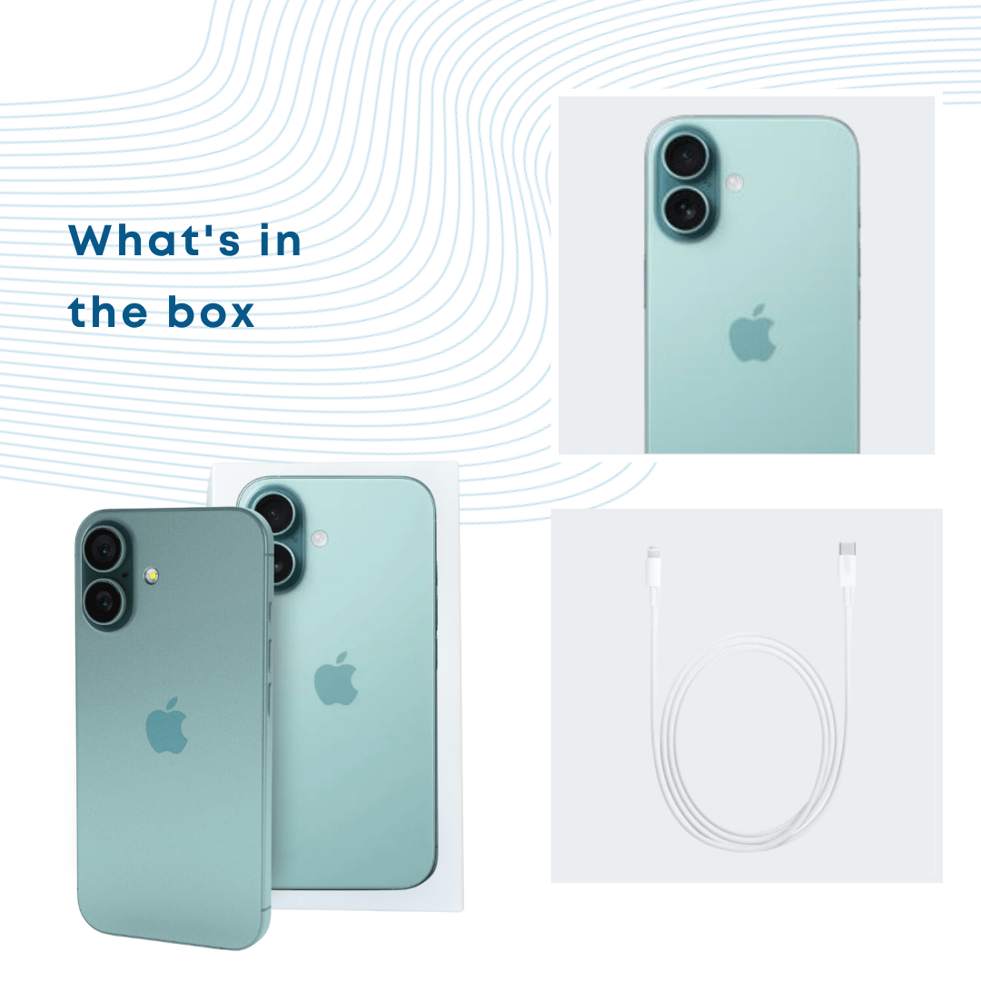 NEW (Sealed) Apple iPhone 16 128GB - Teal - Phones From Home