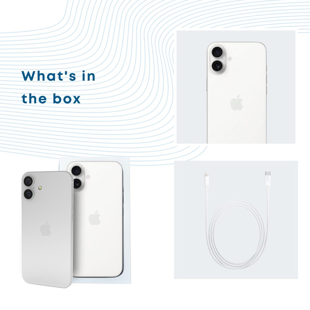 NEW (Sealed) Apple iPhone 16 128GB -White