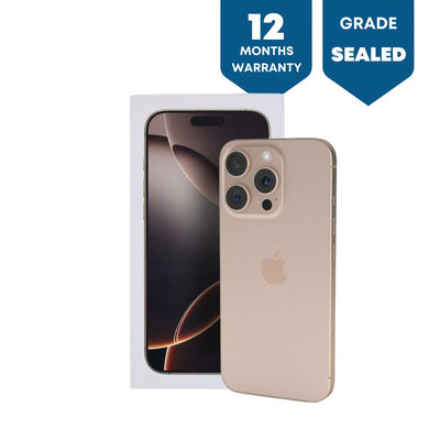 New/ Sealed | Apple iPhone 16 Pro Max 256GB - Desert Titanium - Phones From Home