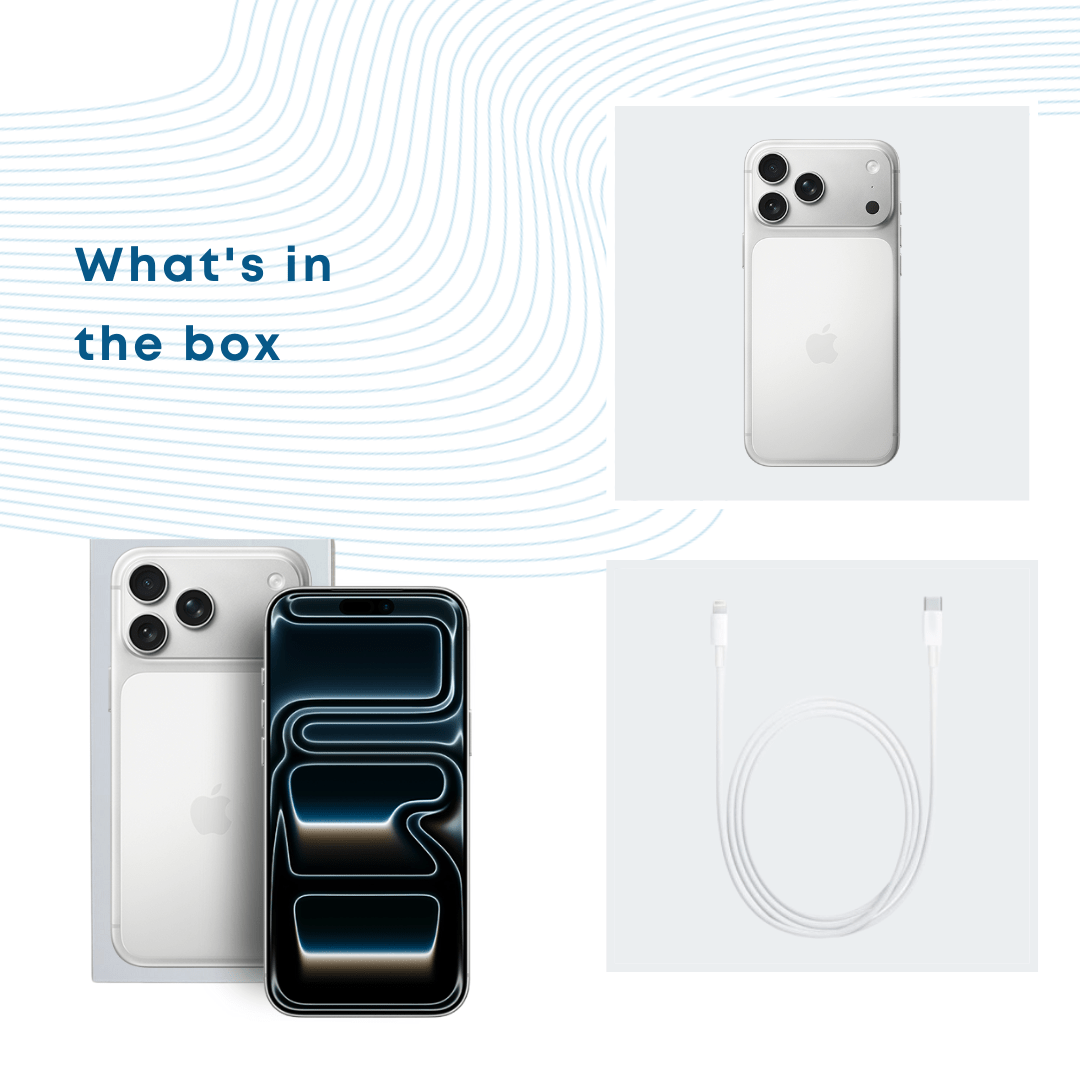 NEW (Sealed) Apple iPhone 17 Pro max (1TB) - Silver - Phones From Home