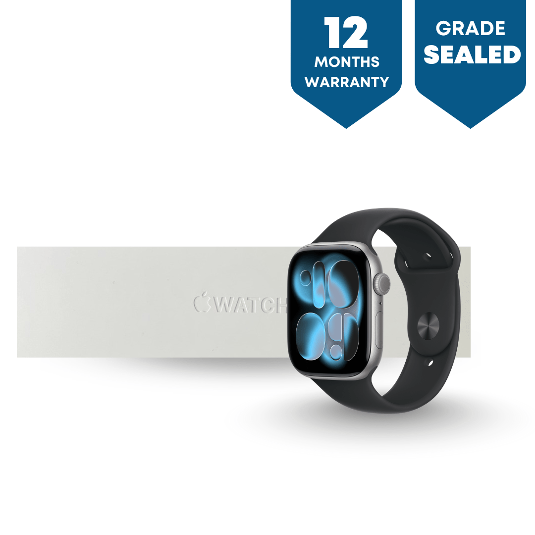 NEW (Sealed) Apple Watch Series 11 GPS 46mm Smartwatch with Space Grey Aluminium Case - Phones From Home