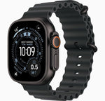 NEW (Sealed) Apple Watch Ultra 3 GPS + Cellular 49mm Smartwatch, Sports Watch with Black Rugged Titanium Case with Black Ocean Band - Phones From Home