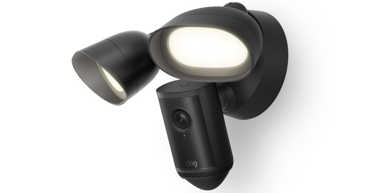 NEW (Sealed) Ring Floodlight Cam Pro 2nd Gen Outdoor Security Camera Retina 4K HDR 10x Enhanced Zoom - Black - Phones From Home