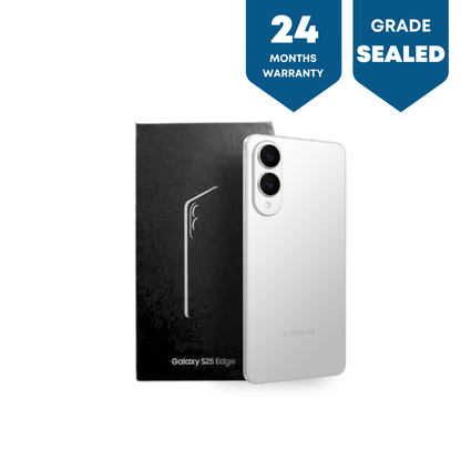 NEW (Sealed) Samsung Galaxy S25 Edge 512GB - Silver - Phones From Home
