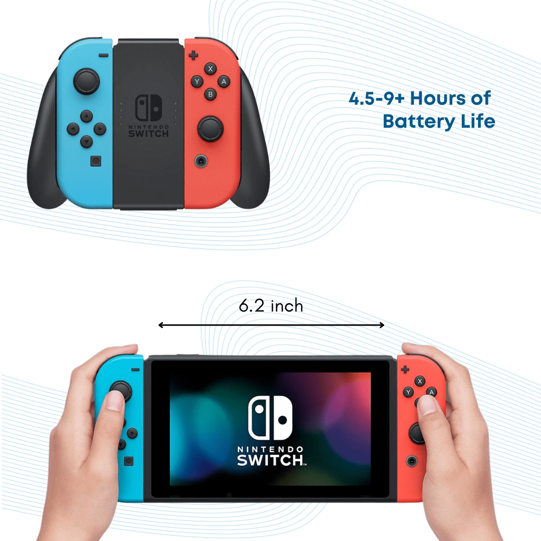 NEW (Sealed)Nintendo Switch (OLED Model) - Neon Blue/Neon Red - Phones From Home