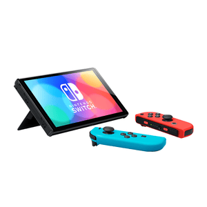 NEW (Sealed)Nintendo Switch (OLED Model) - Neon Blue/Neon Red - Phones From Home
