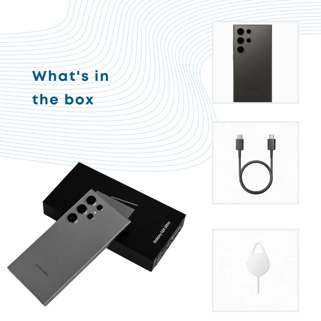 Samsung Galaxy S24 Ultra 256GB - Black - Phones From Home