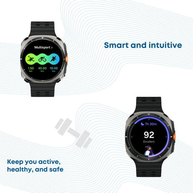 Samsung Galaxy Watch Ultra (L705) 47mm LTE Smart (Titanium Grey) - Phones From Home